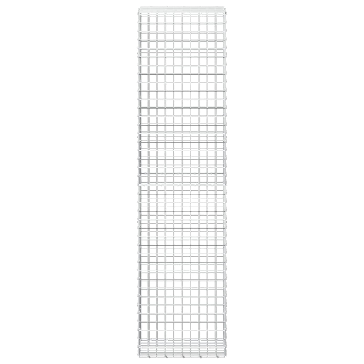 Gabion s žicom debljine 3,5 mm i mrežom 5x5 cm 50x50x200 cm