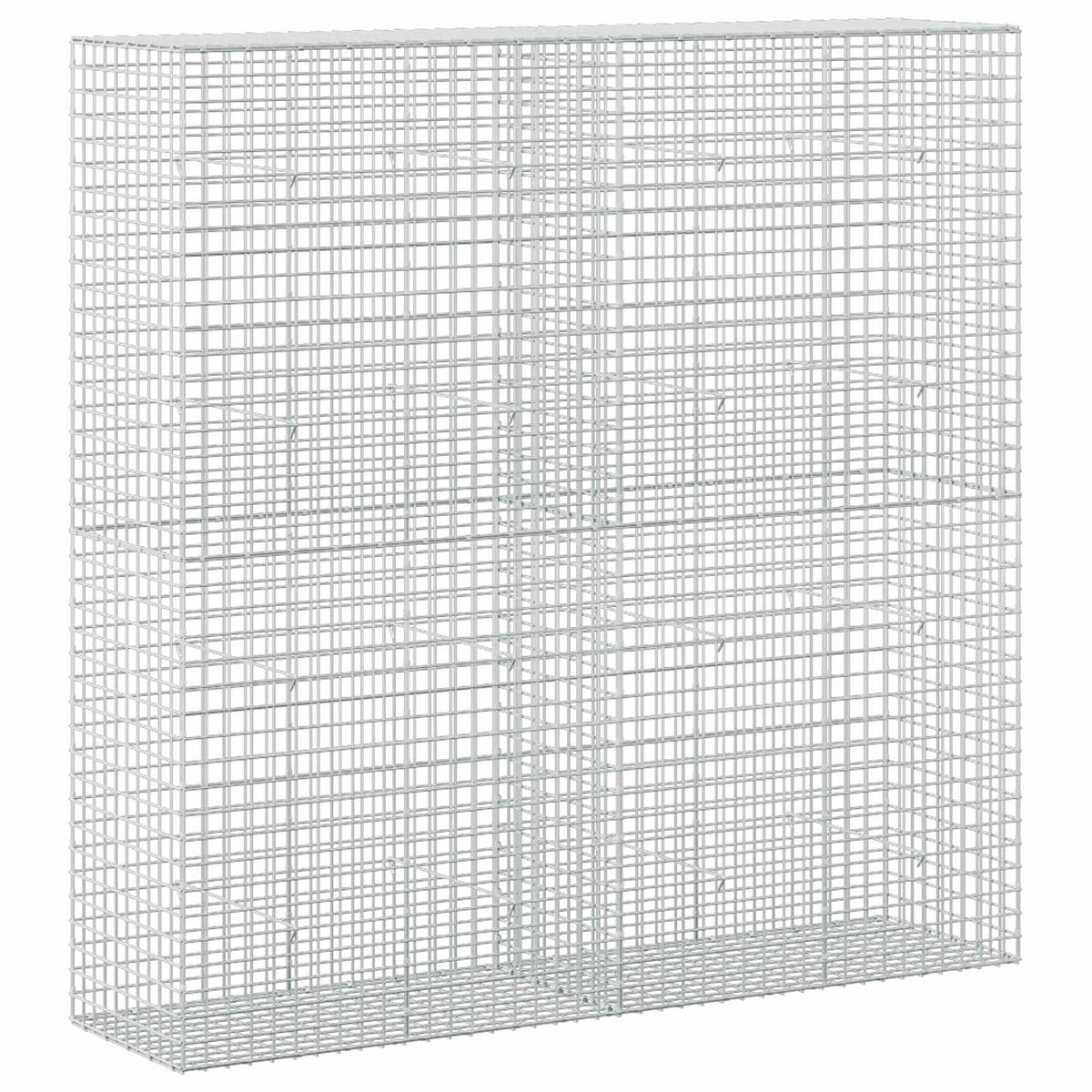 Gabion s žicom debljine 3,5 mm i mrežom 5x5 cm 200x50x200 cm