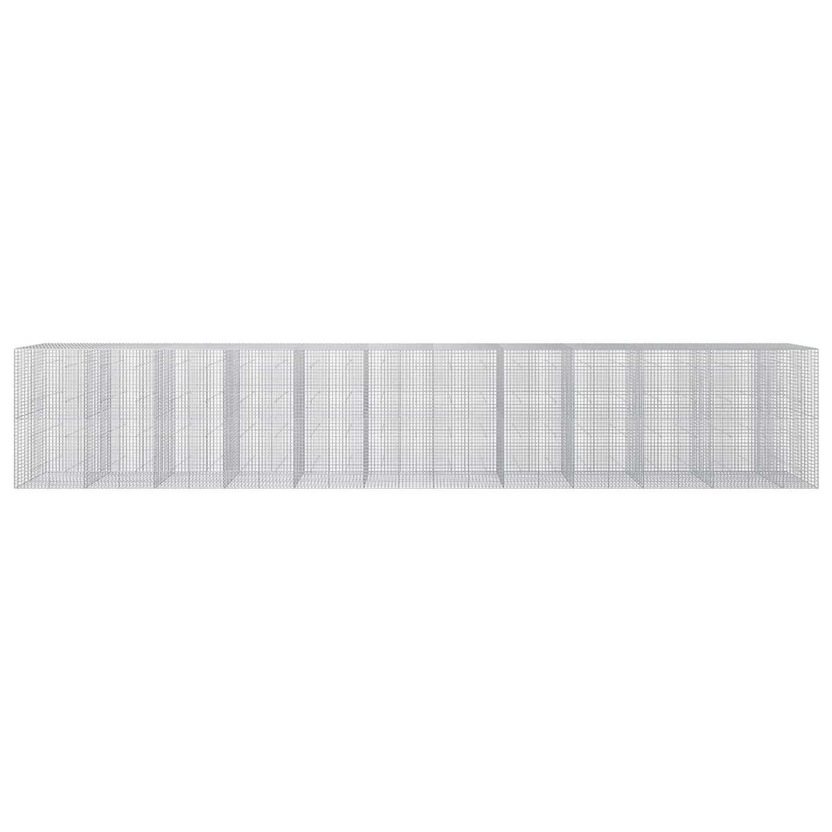 Gabion s žicom debljine 3,5 mm i mrežom 5x5 cm 1150x50x200 cm