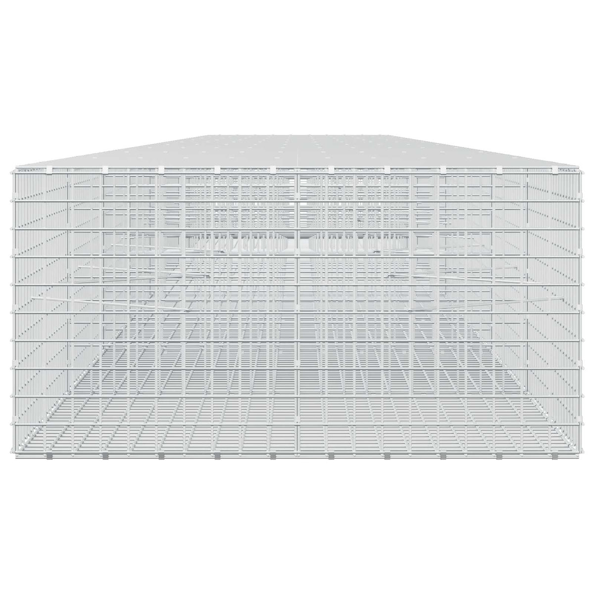 Gabion s žicom debljine 3,5 mm i mrežom 5x5 cm 950x100x50 cm