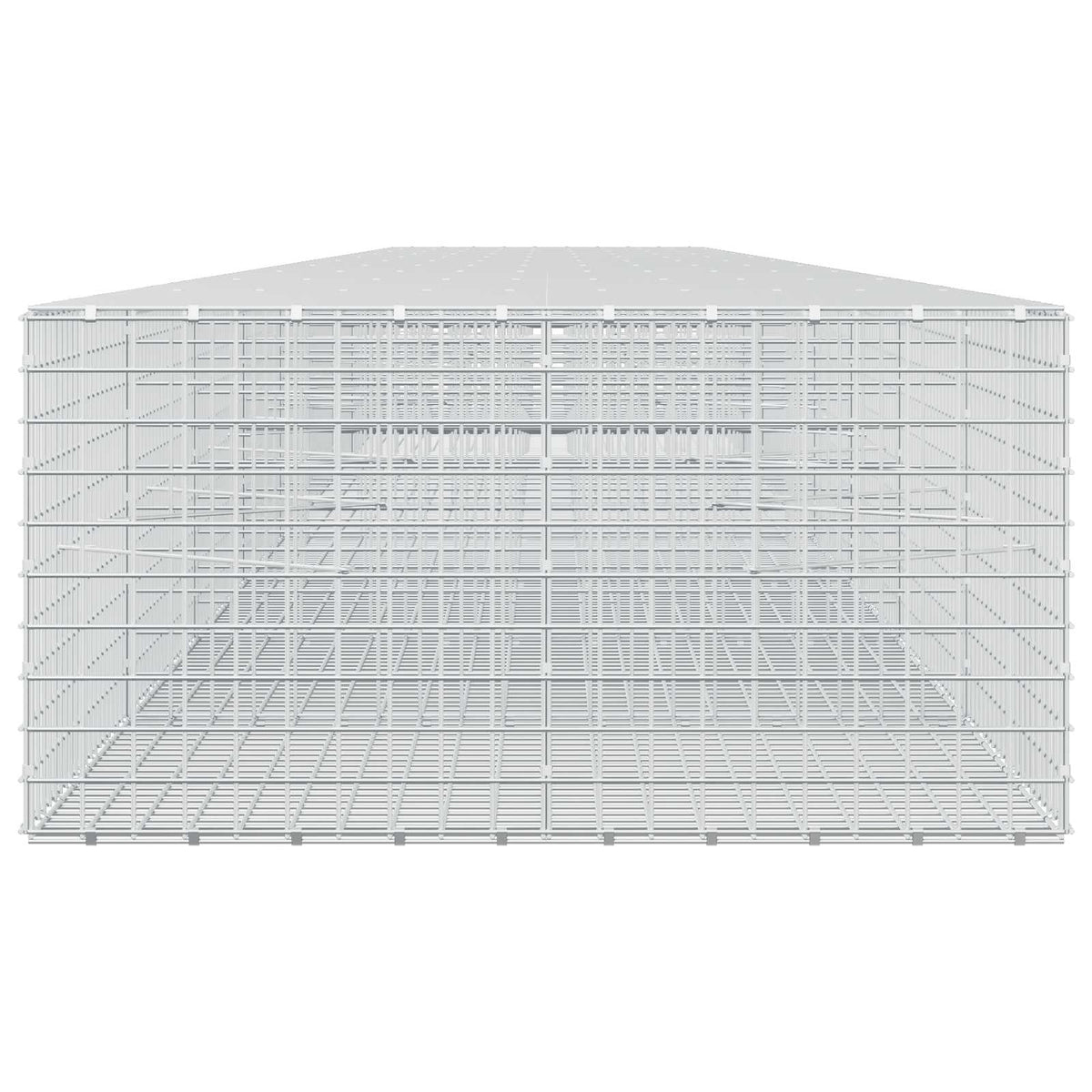 Gabion s žicom debljine 3,5 mm i mrežom 5x5 cm 1000x100x50 cm