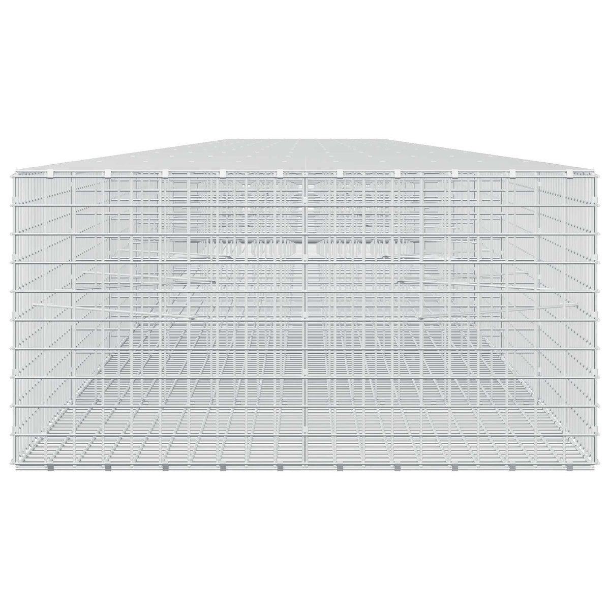 Gabion s žicom debljine 3,5 mm i mrežom 5x5 cm 1150x100x50 cm