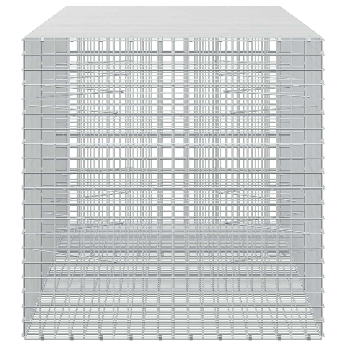 Gabion s žicom debljine 3,5 mm i mrežom 5x5 cm 300x100x100 cm