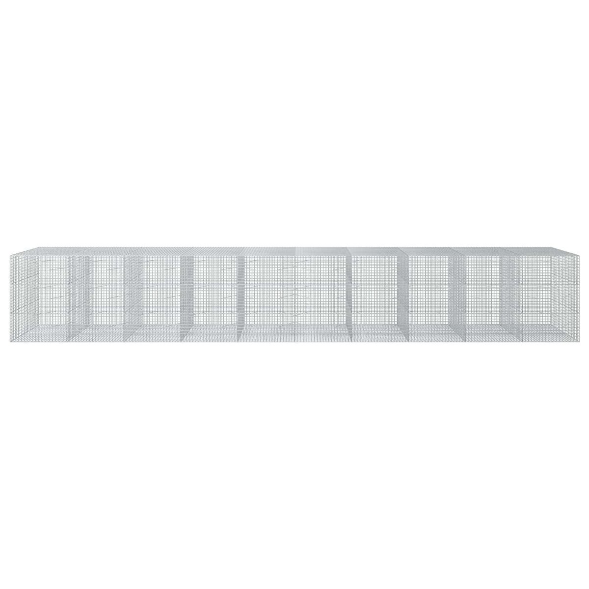 Gabion s žicom debljine 3,5 mm i mrežom 5x5 cm 1000x100x150 cm