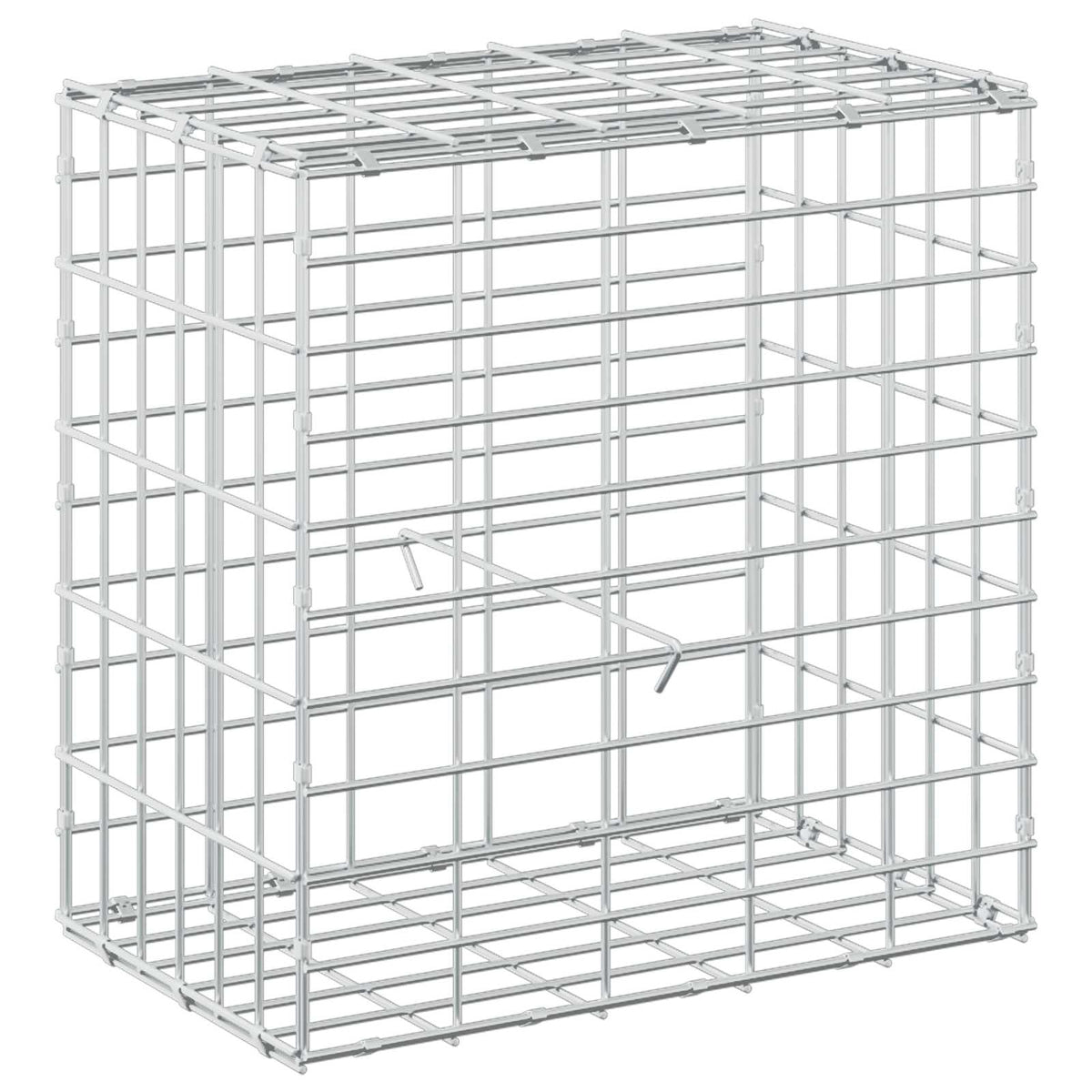 Gabion s žicom debljine 3,5 mm i mrežom 5x10 cm 50x30x50 cm