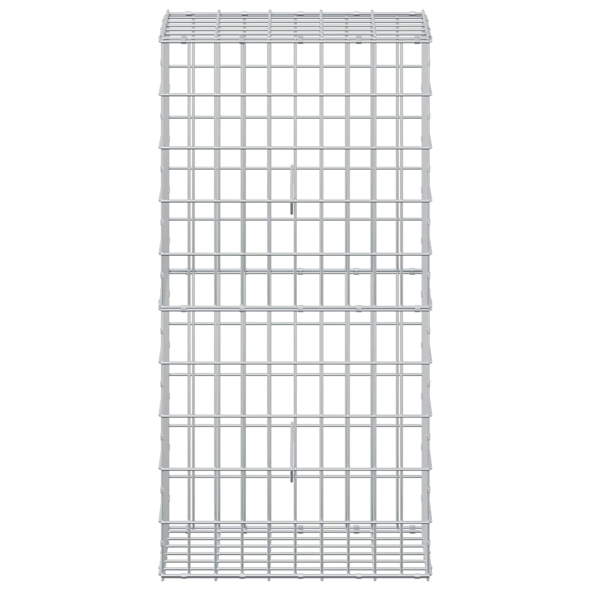 Gabion s žicom debljine 3,5 mm i mrežom 5x10 cm 50x30x100 cm