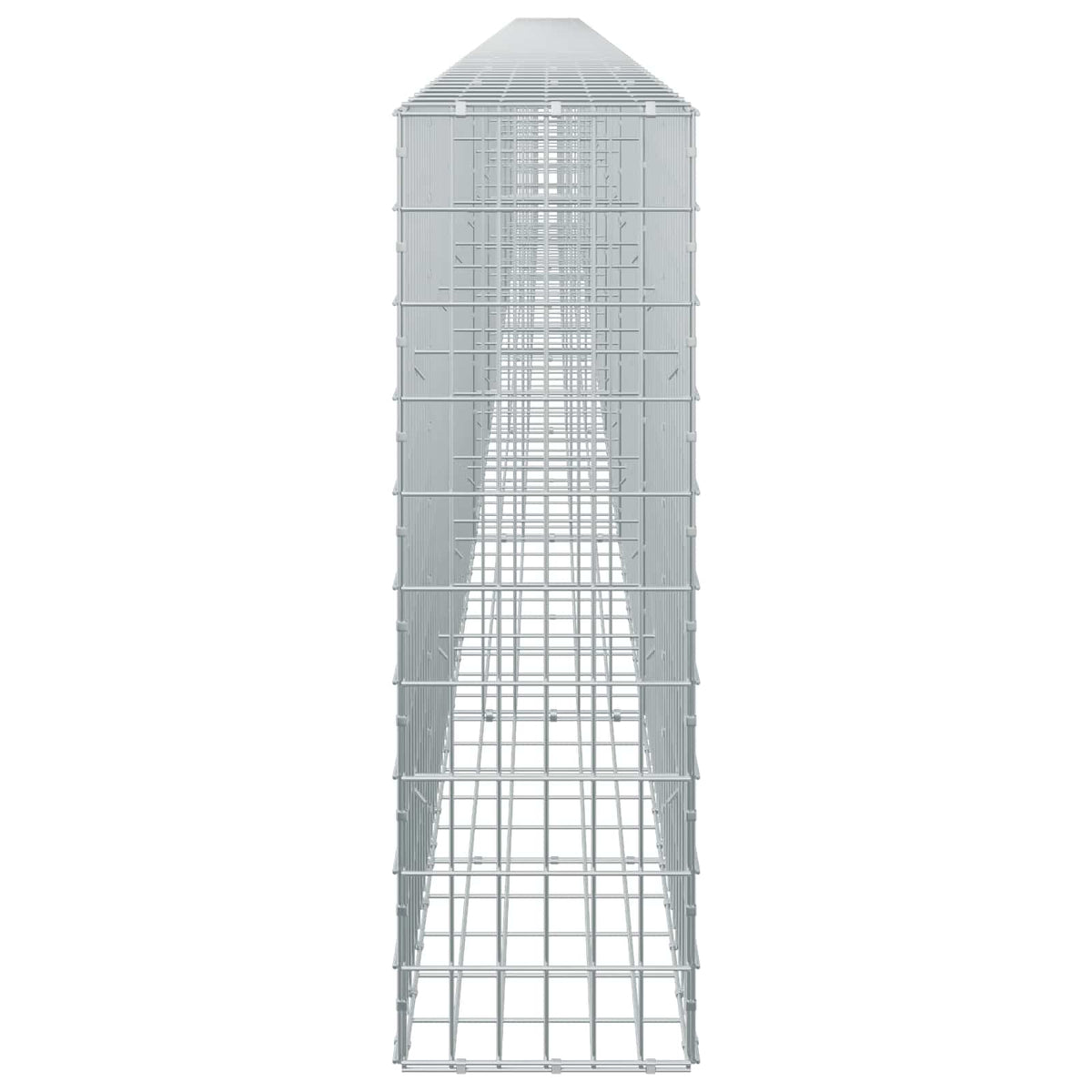 Gabion s žicom debljine 3,5 mm i mrežom 5x10 cm 750x30x100 cm