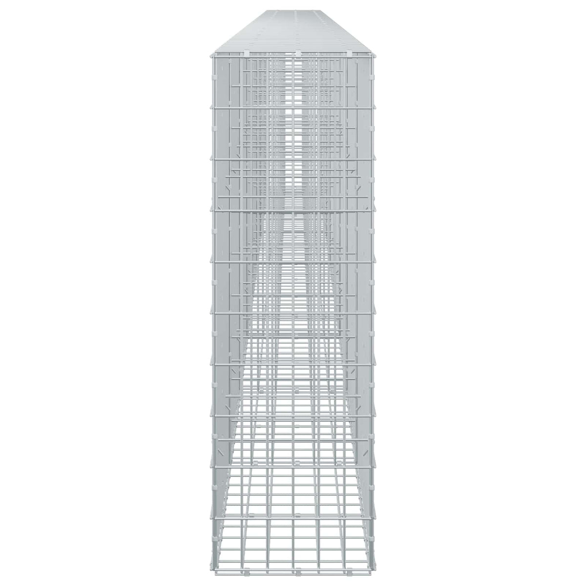 Gabion s žicom debljine 3,5 mm i mrežom 5x10 cm 850x30x100 cm