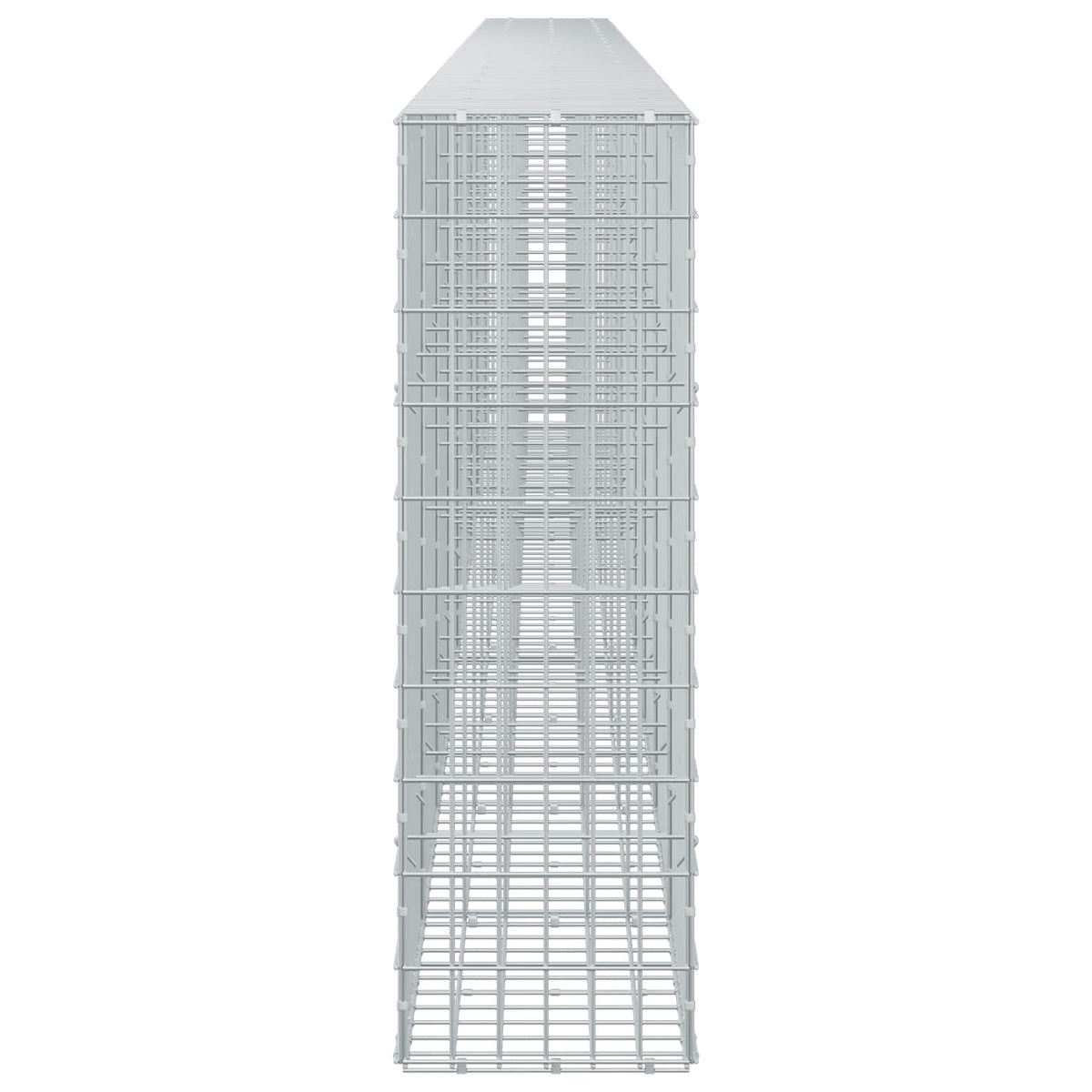 Gabion s žicom debljine 3,5 mm i mrežom 5x10 cm 900x30x100 cm