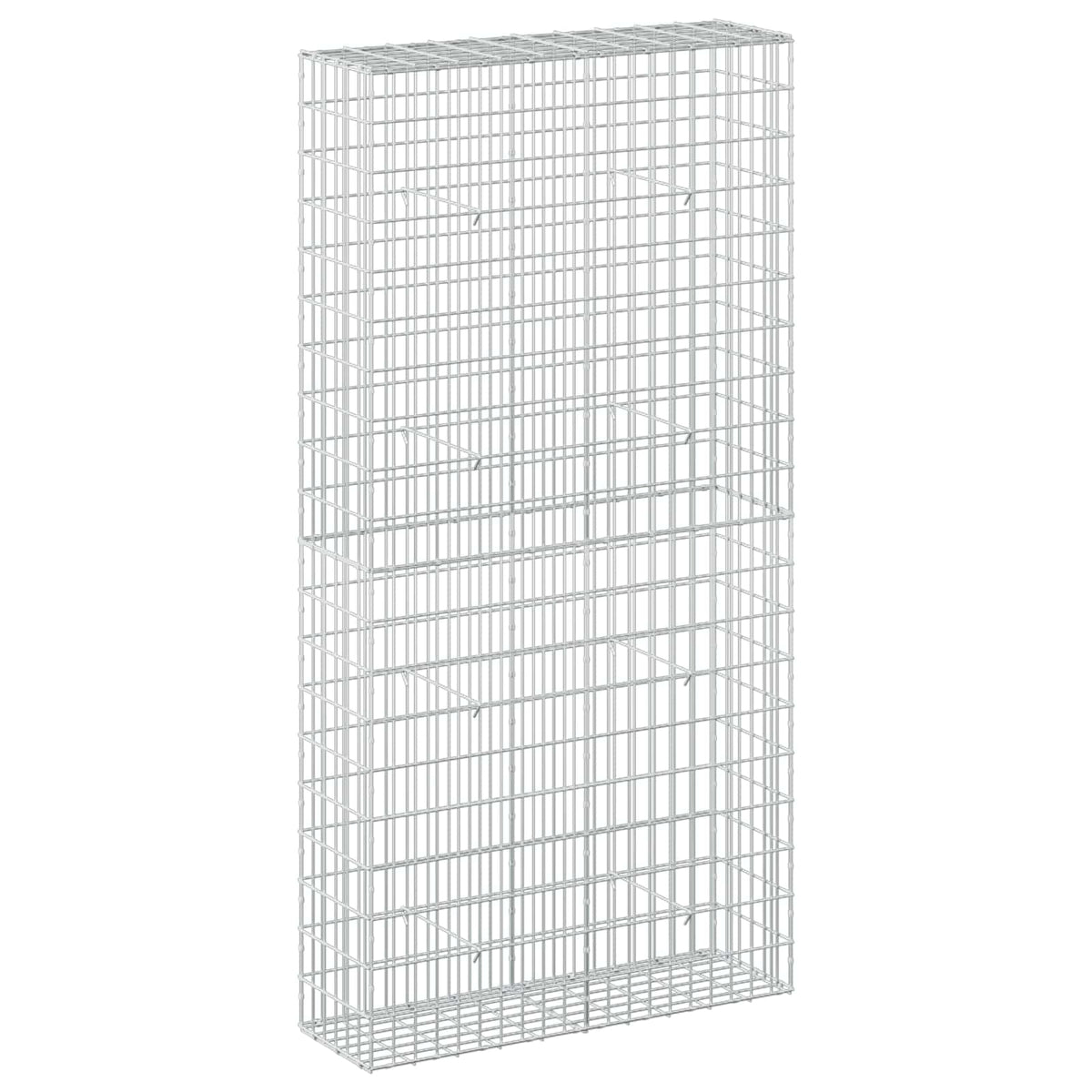 Gabion s žicom debljine 3,5 mm i mrežom 5x10 cm 100x30x200 cm