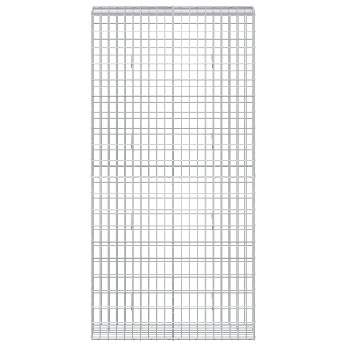 Gabion s žicom debljine 3,5 mm i mrežom 5x10 cm 100x30x200 cm