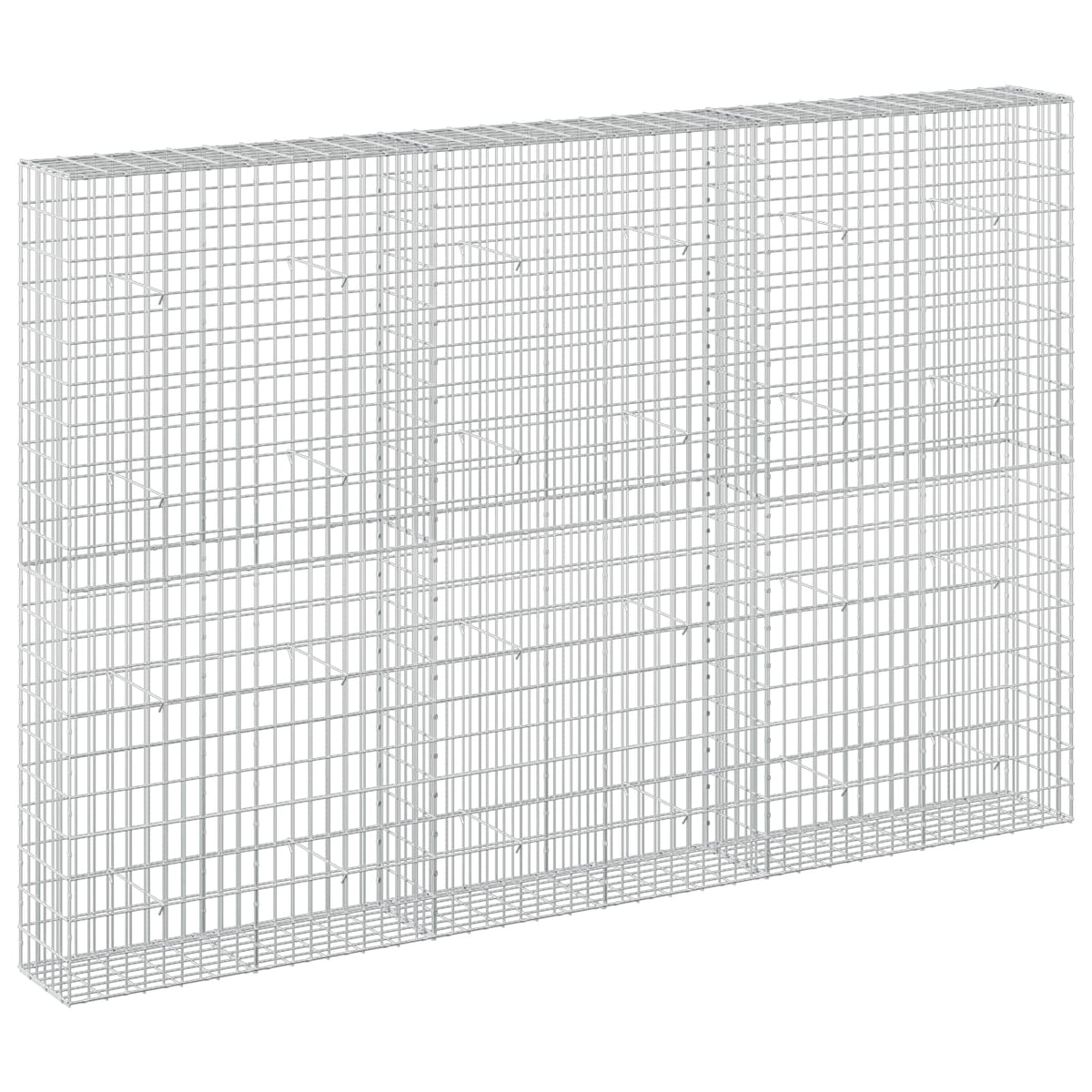 Gabion s žicom debljine 3,5 mm i mrežom 5x10 cm 300x30x200 cm
