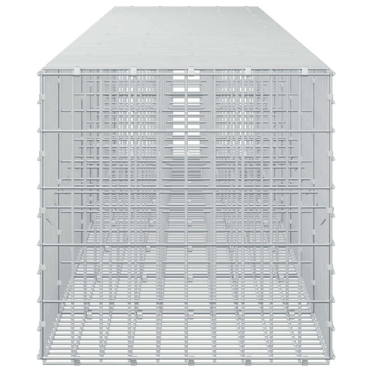 Gabion s žicom debljine 3,5 mm i mrežom 5x10 cm 800x50x50 cm