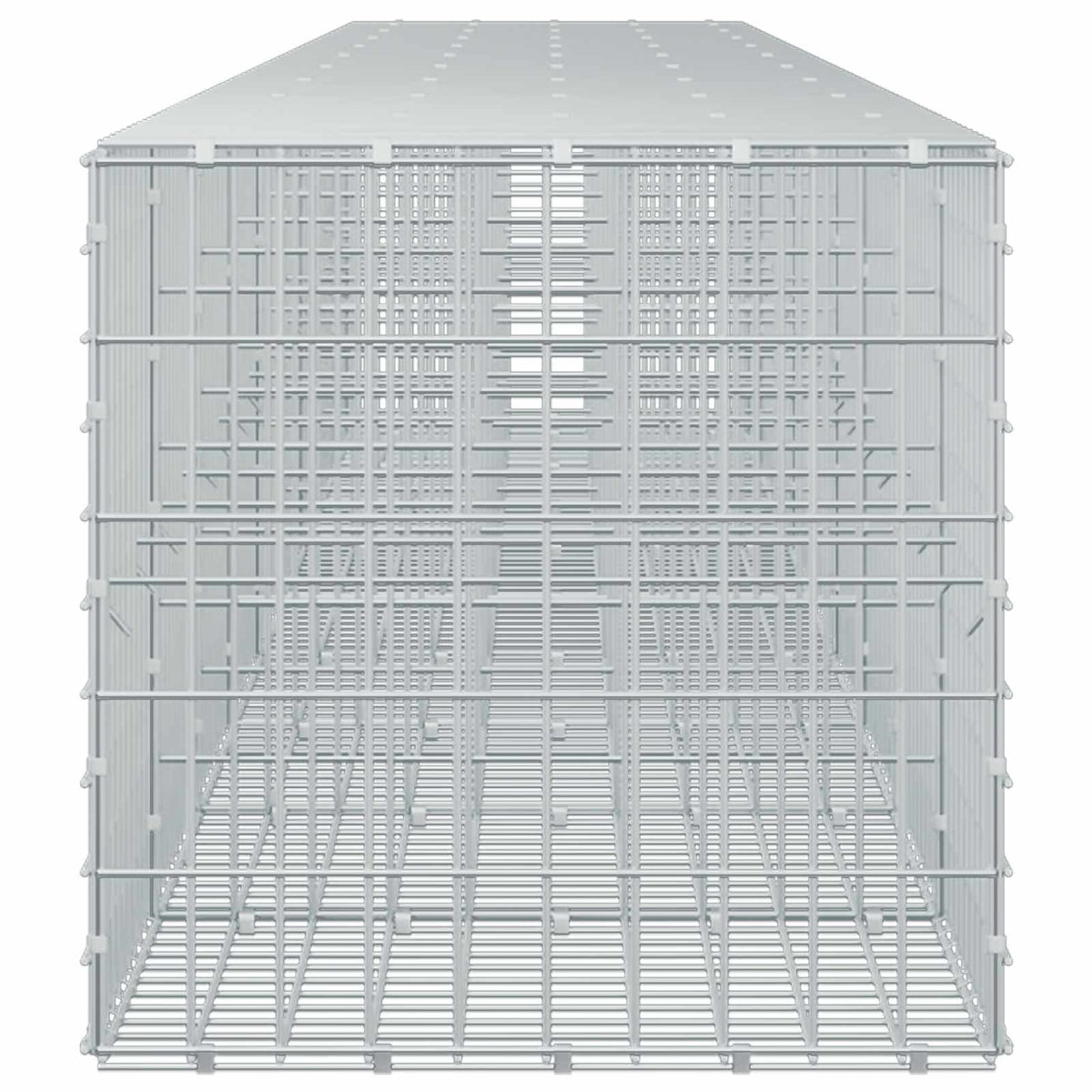 Gabion s žicom debljine 3,5 mm i mrežom 5x10 cm 950x50x50 cm