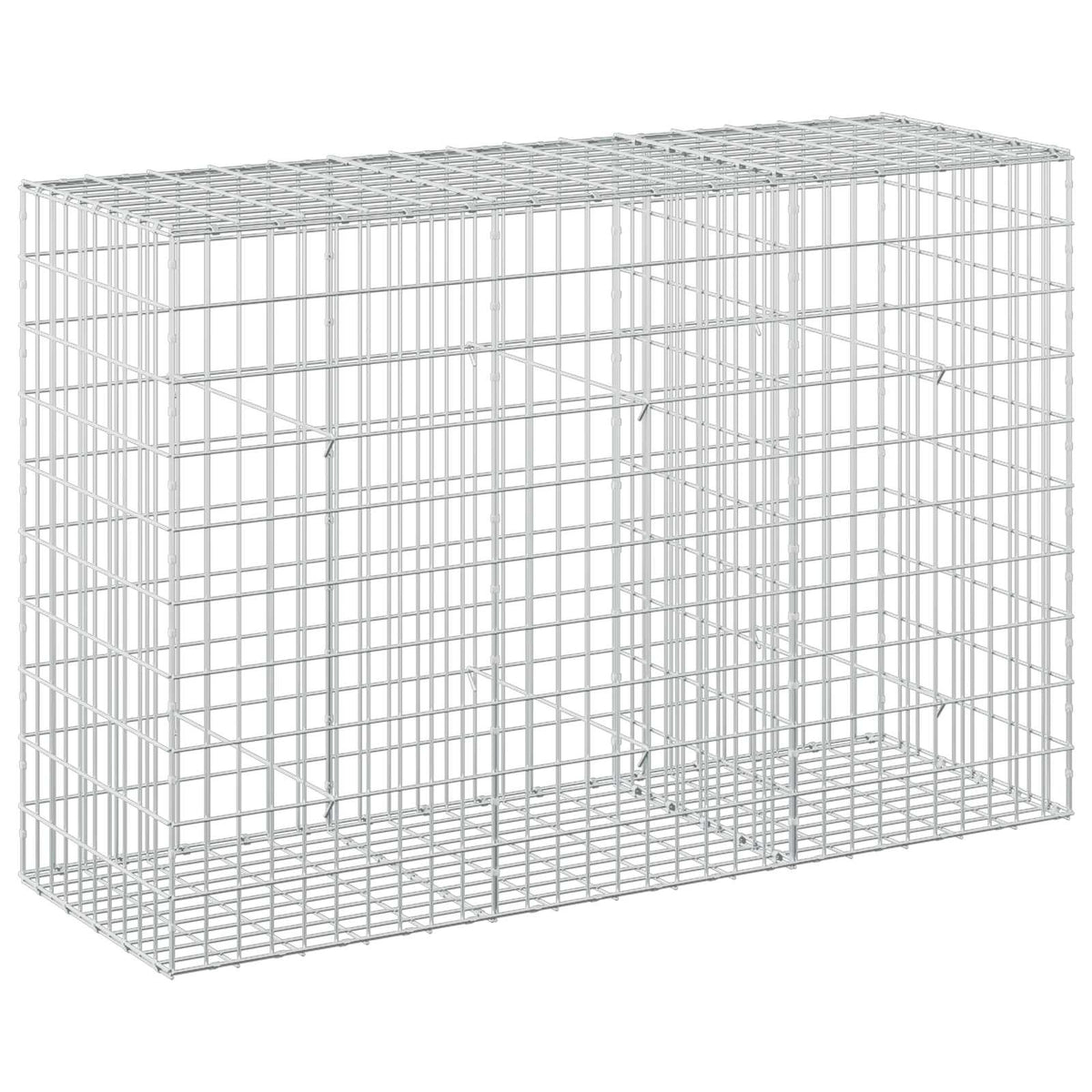 Gabion s žicom debljine 3,5 mm i mrežom 5x10 cm 150x50x100 cm
