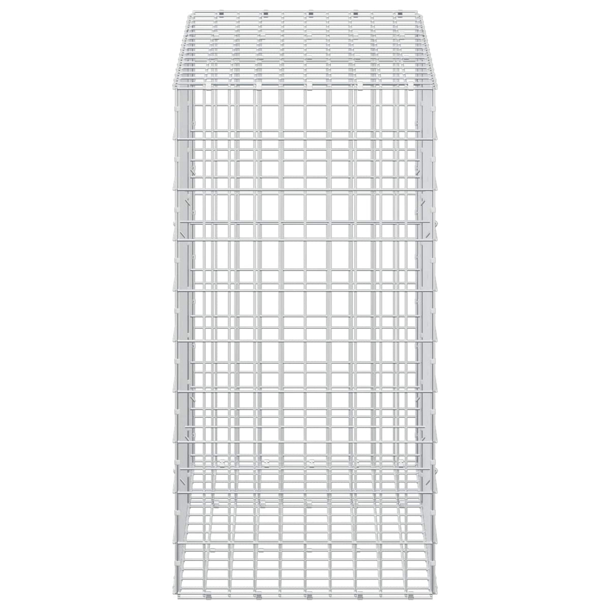 Gabion s žicom debljine 3,5 mm i mrežom 5x10 cm 150x50x100 cm