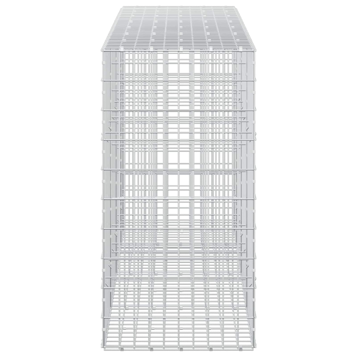 Gabion s žicom debljine 3,5 mm i mrežom 5x10 cm 350x50x100 cm