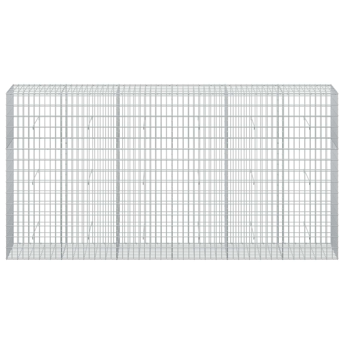 Gabion s žicom debljine 3,5 mm i mrežom 5x10 cm 300x50x150 cm