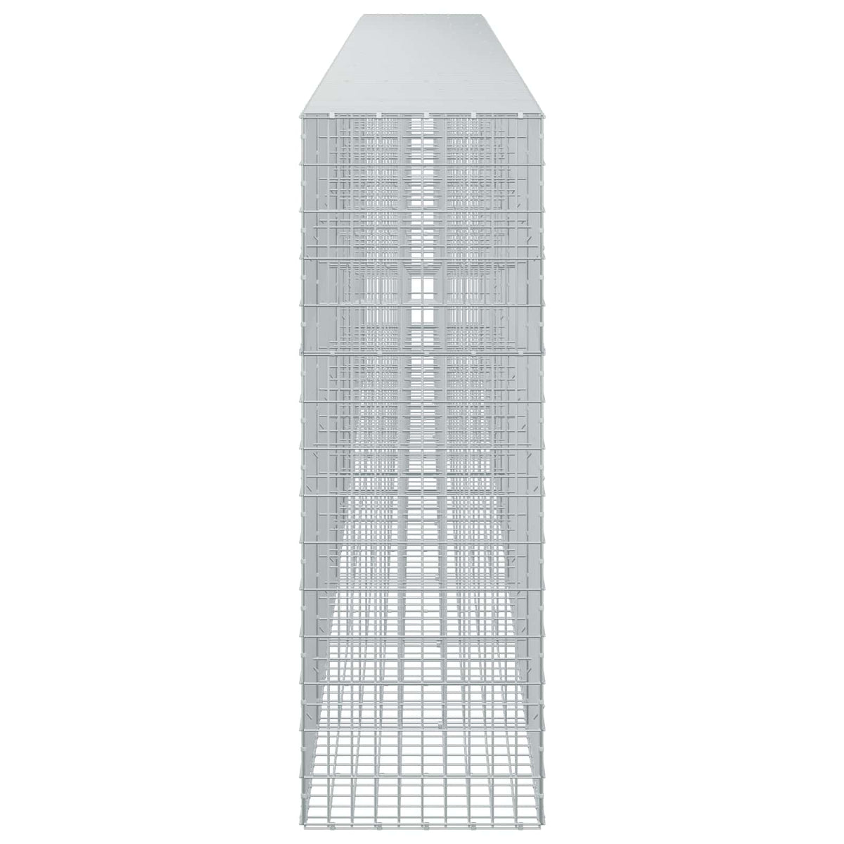 Gabion s žicom debljine 3,5 mm i mrežom 5x10 cm 800x50x150 cm