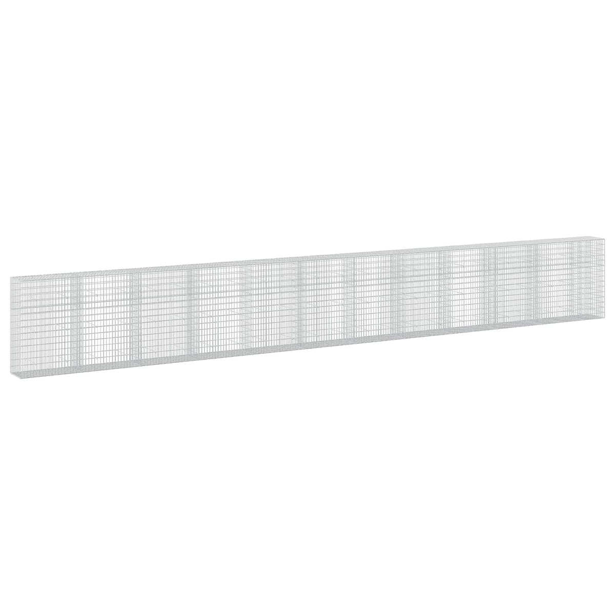 Gabion s žicom debljine 3,5 mm i mrežom 5x10 cm 1150x50x150 cm