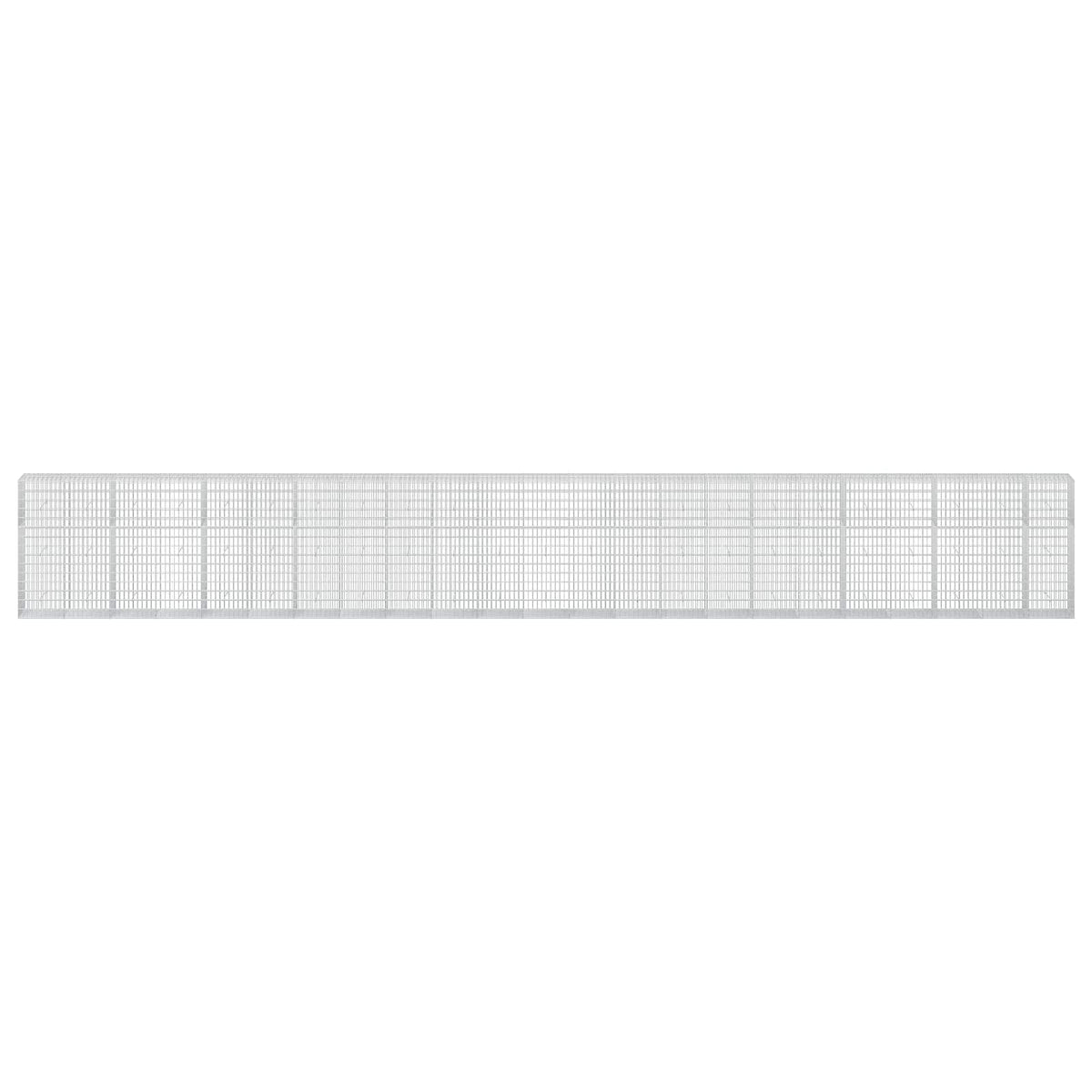 Gabion s žicom debljine 3,5 mm i mrežom 5x10 cm 1150x50x150 cm