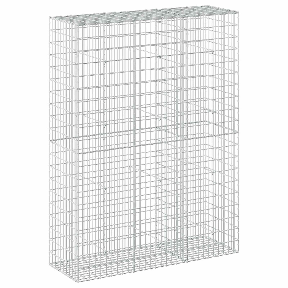 Gabion s žicom debljine 3,5 mm i mrežom 5x10 cm 150x50x200 cm