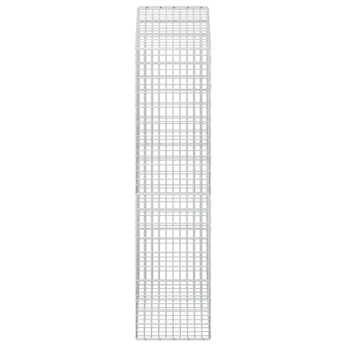 Gabion s žicom debljine 3,5 mm i mrežom 5x10 cm 150x50x200 cm