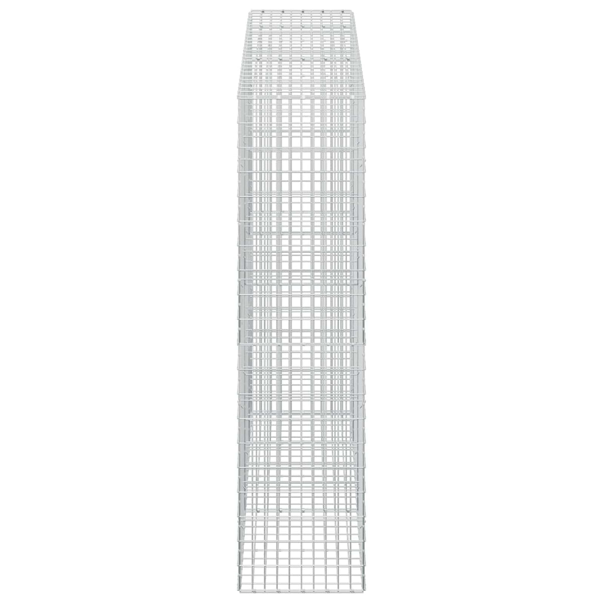 Gabion s žicom debljine 3,5 mm i mrežom 5x10 cm 250x50x200 cm