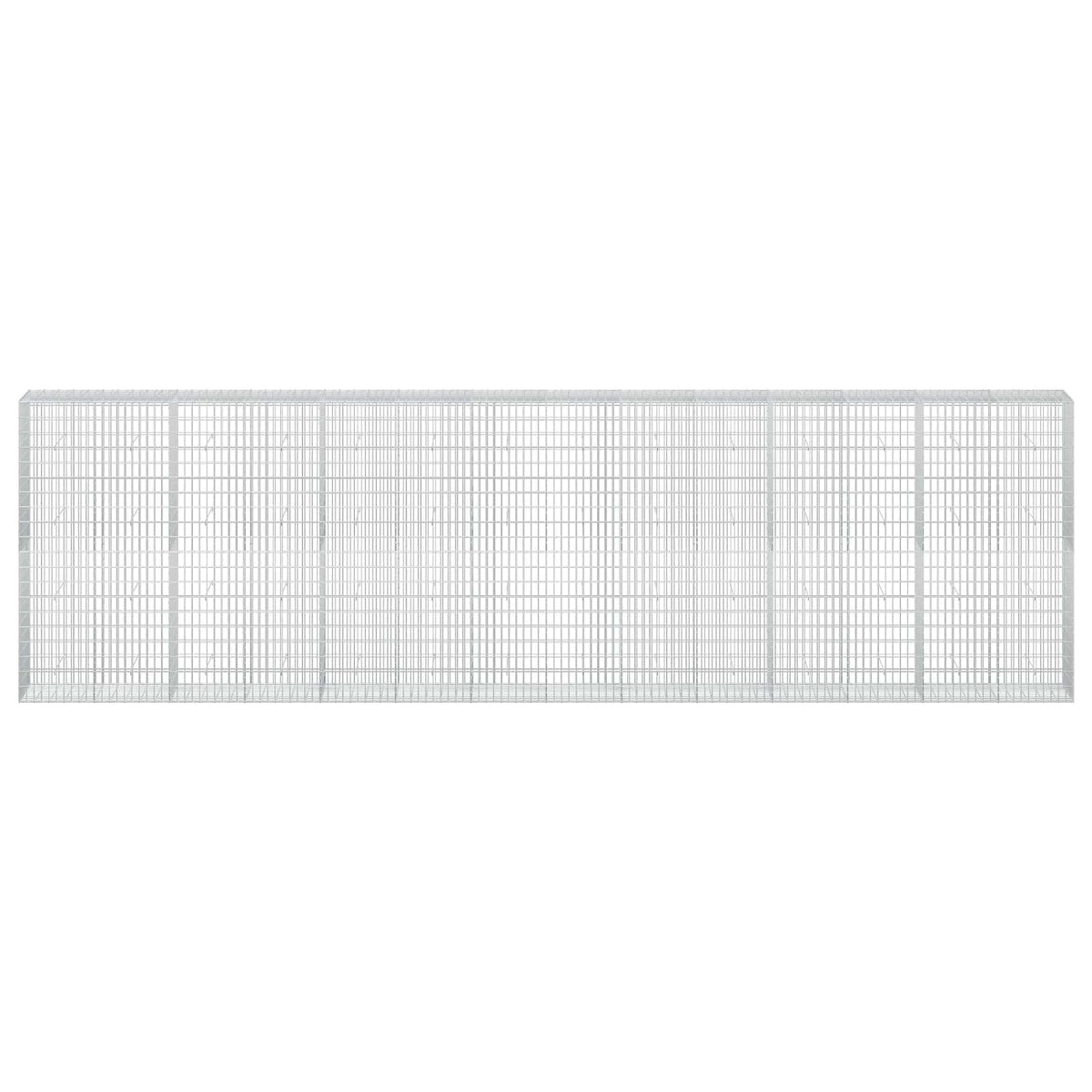 Gabion s žicom debljine 3,5 mm i mrežom 5x10 cm 700x50x200 cm