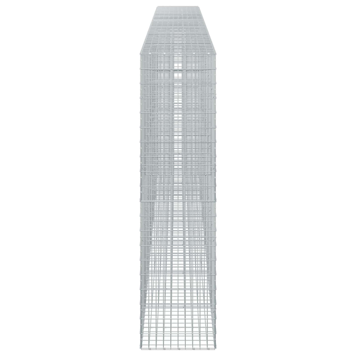 Gabion s žicom debljine 3,5 mm i mrežom 5x10 cm 700x50x200 cm