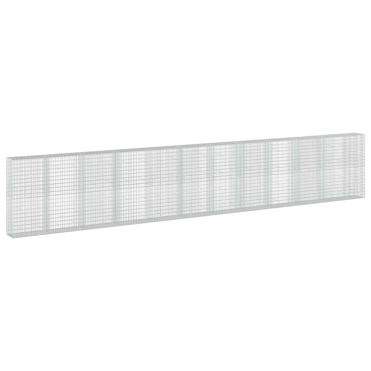 Gabion s žicom debljine 3,5 mm i mrežom 5x10 cm 1150x50x200 cm
