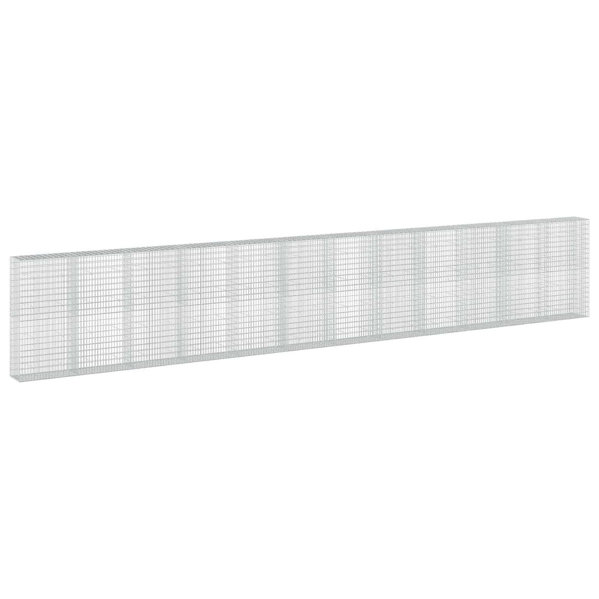 Gabion s žicom debljine 3,5 mm i mrežom 5x10 cm 1200x50x200 cm