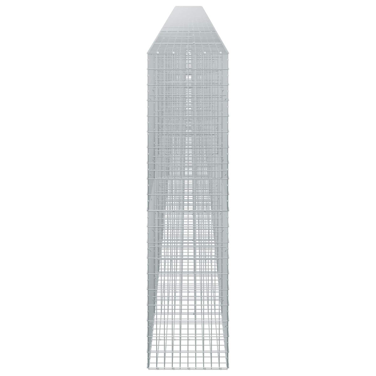 Gabion s žicom debljine 3,5 mm i mrežom 5x10 cm 1200x50x200 cm