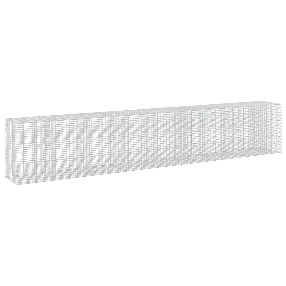 Gabion s žicom debljine 3,5 mm i mrežom 5x10 cm 850x100x150 cm