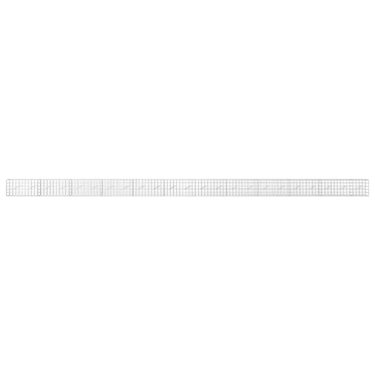 Gabion s žicom debljine 3,5 mm i mrežom 10x10 cm 1150x10x50 cm
