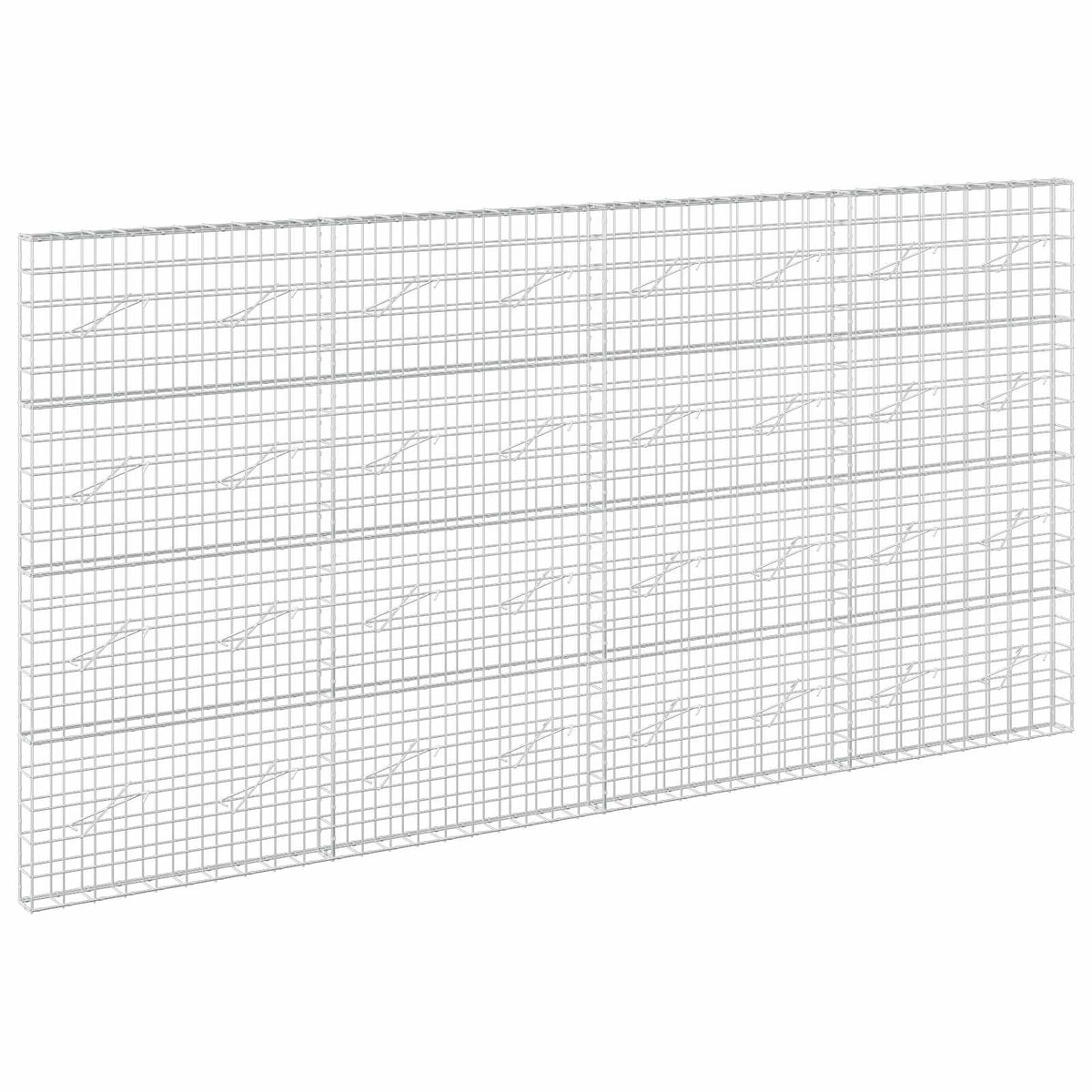 Gabion s žicom debljine 3,5 mm i mrežom 10x10 cm 400x10x200 cm