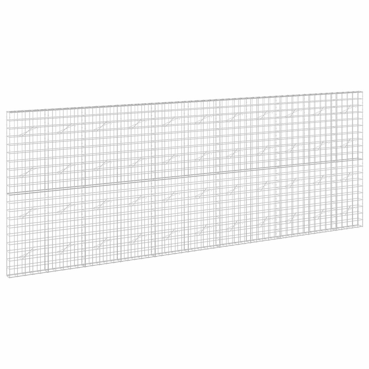 Gabion s žicom debljine 3,5 mm i mrežom 10x10 cm 550x10x200 cm