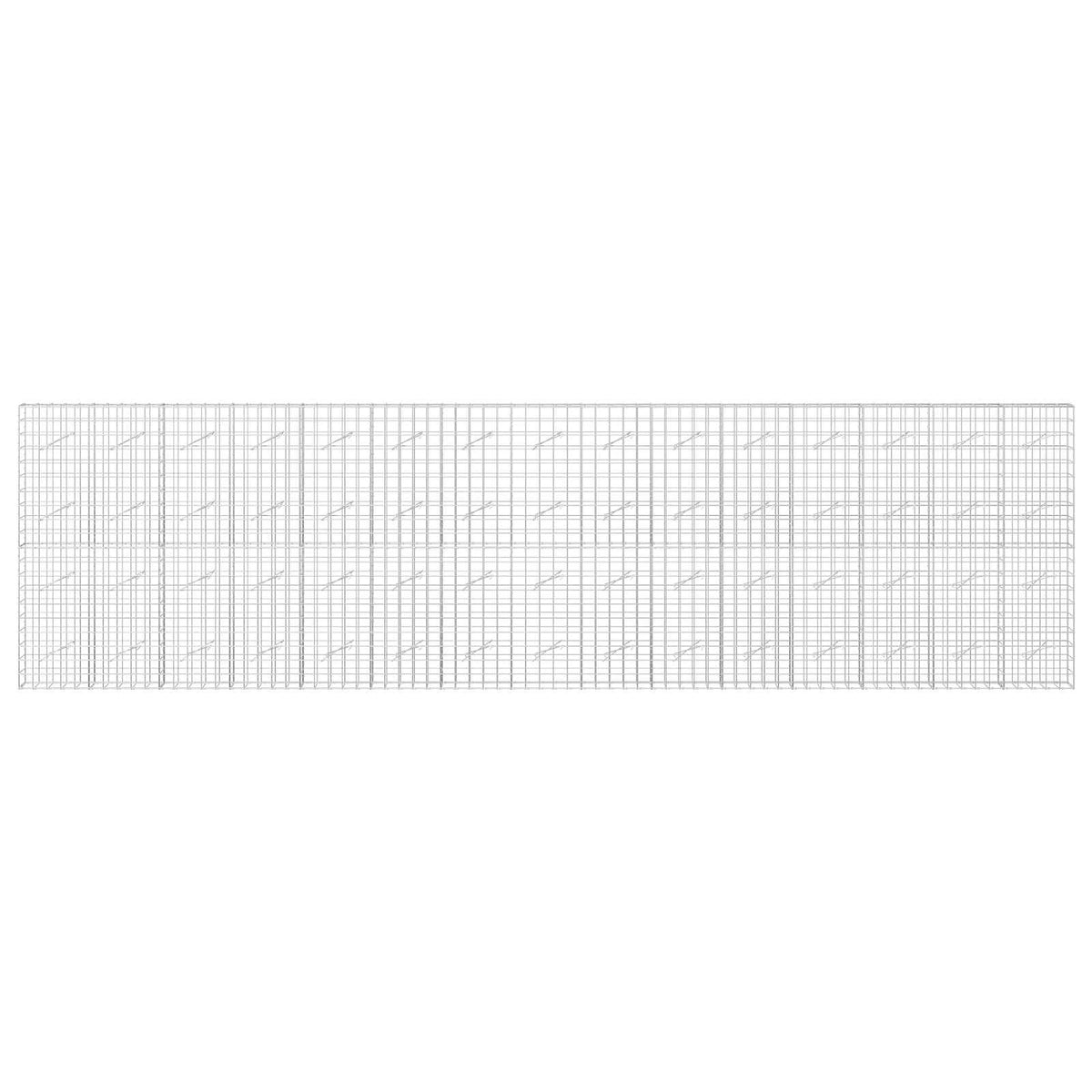 Gabion s žicom debljine 3,5 mm i mrežom 10x10 cm 750x10x200 cm