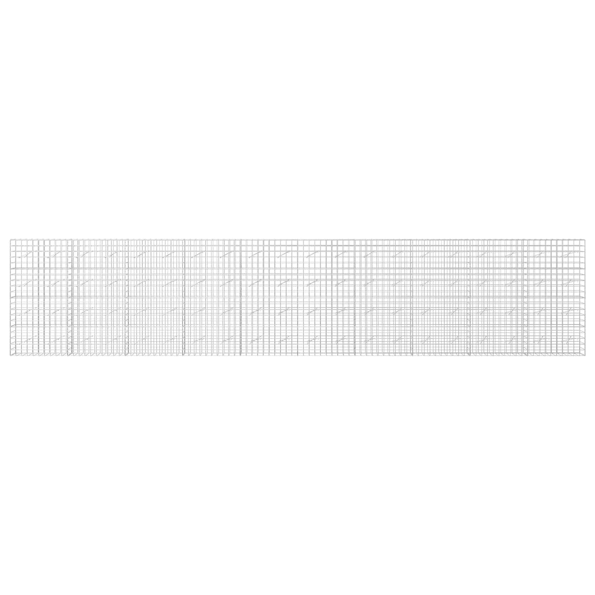 Gabion s žicom debljine 3,5 mm i mrežom 10x10 cm 1000x10x200 cm
