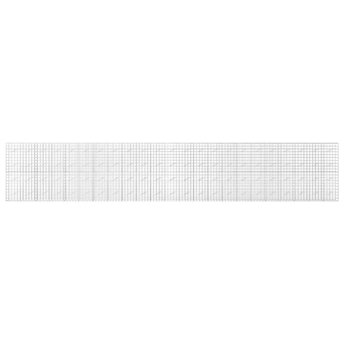 Gabion s žicom debljine 3,5 mm i mrežom 10x10 cm 1150x10x200 cm