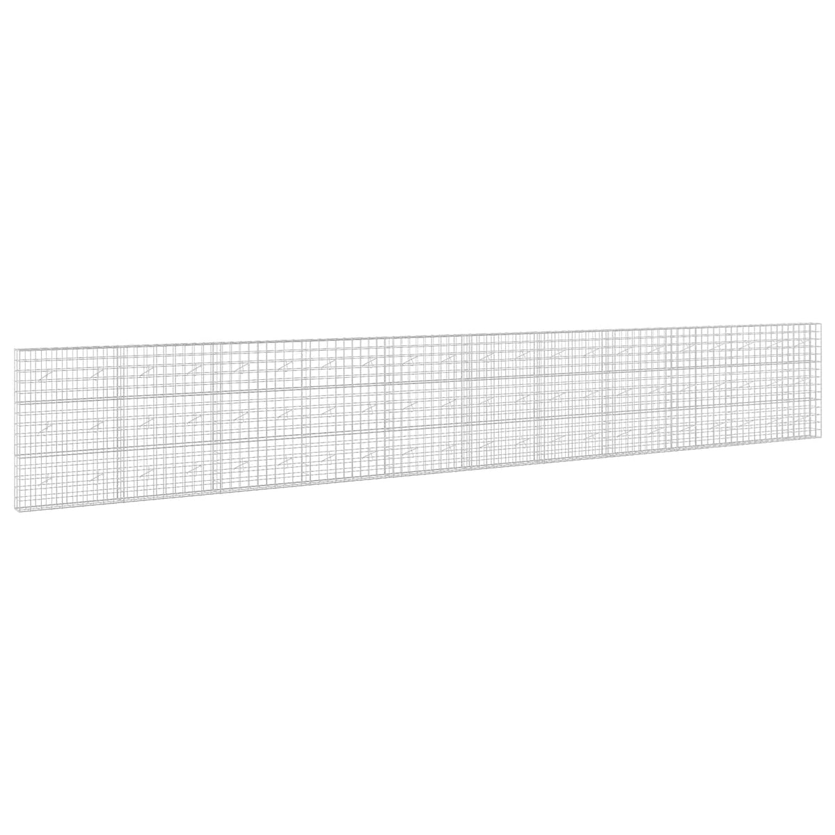 Gabion s žicom debljine 3,5 mm i mrežom 10x10 cm 1050x20x150 cm