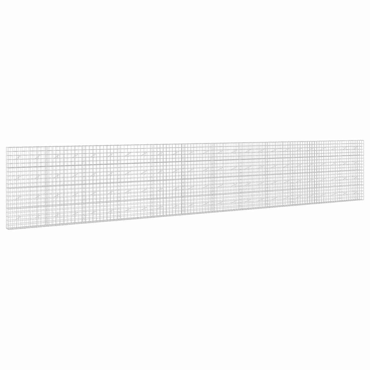 Gabion s žicom debljine 3,5 mm i mrežom 10x10 cm 1200x20x200 cm