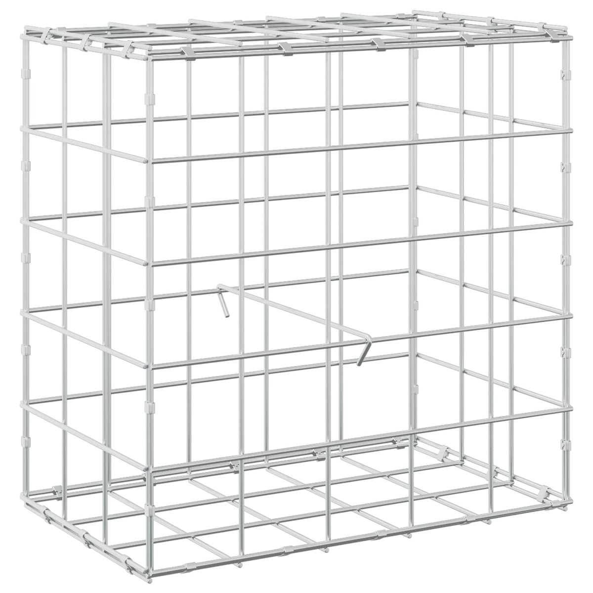 Gabion s žicom debljine 3,5 mm i mrežom 10x10 cm 50x30x50 cm