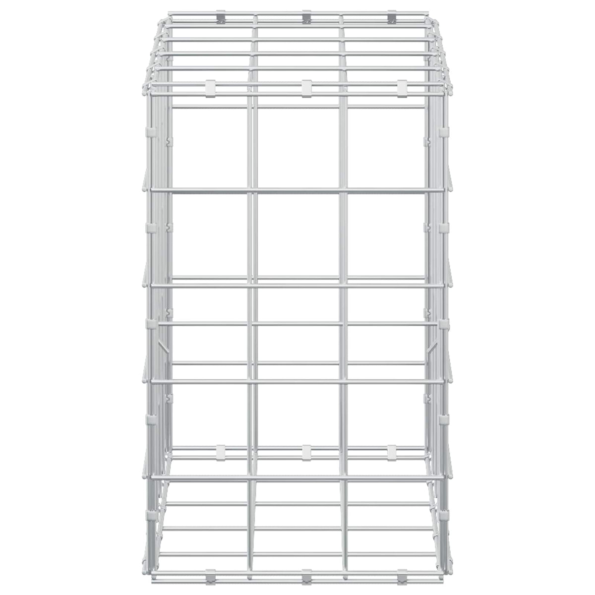Gabion s žicom debljine 3,5 mm i mrežom 10x10 cm 50x30x50 cm
