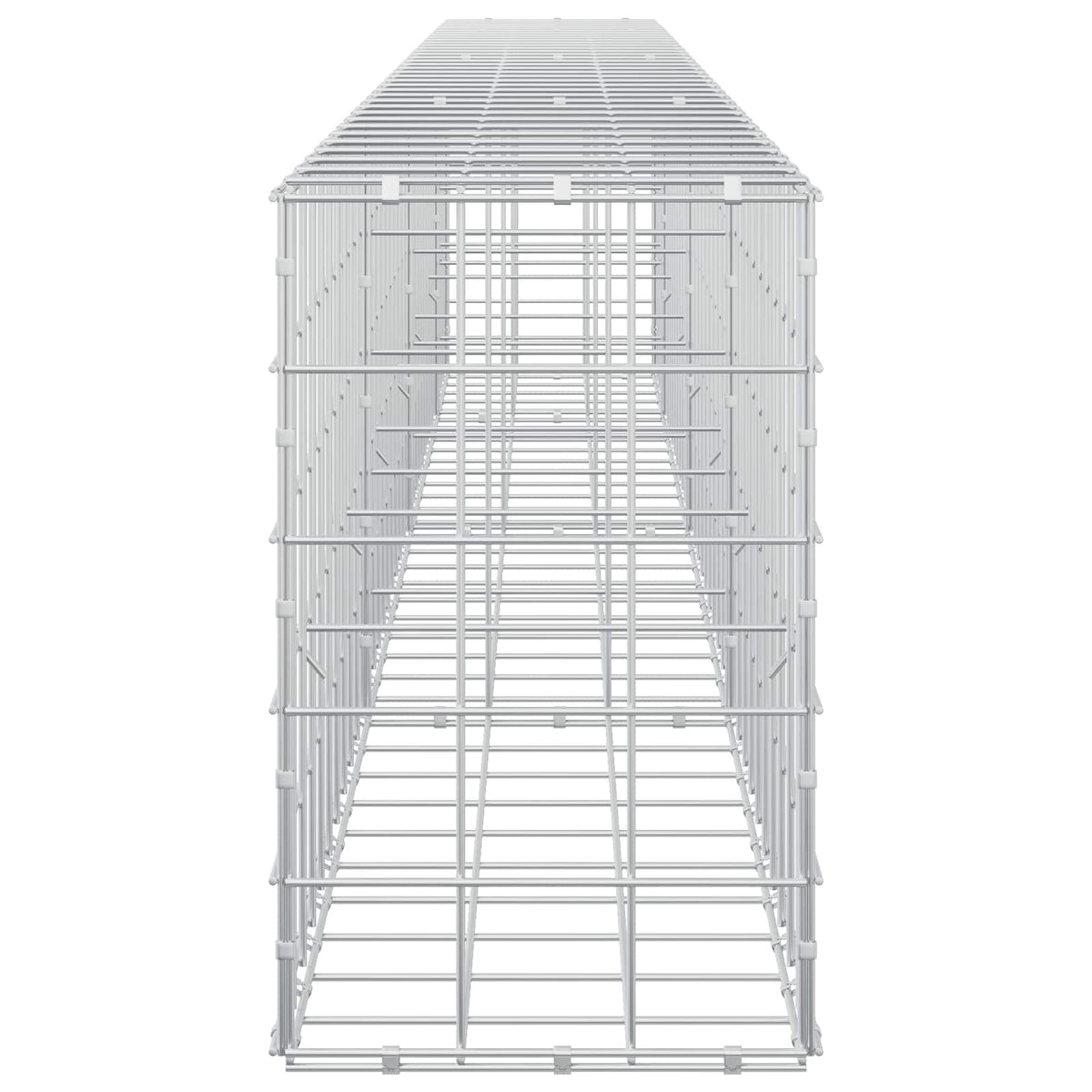 Gabion s žicom debljine 3,5 mm i mrežom 10x10 cm 350x30x50 cm