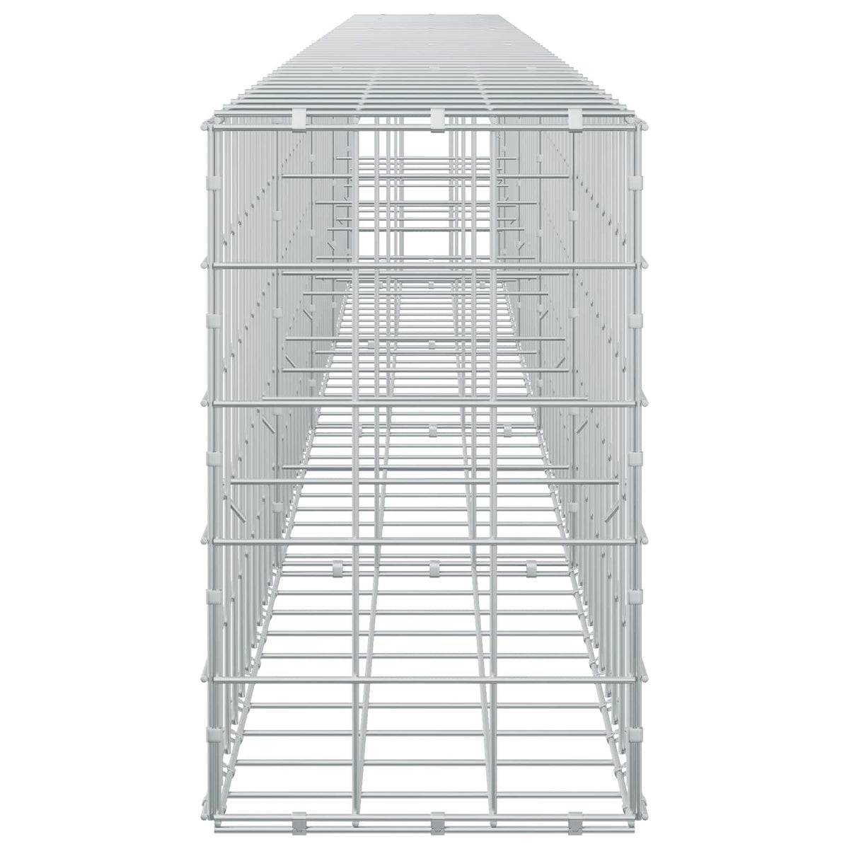 Gabion s žicom debljine 3,5 mm i mrežom 10x10 cm 450x30x50 cm