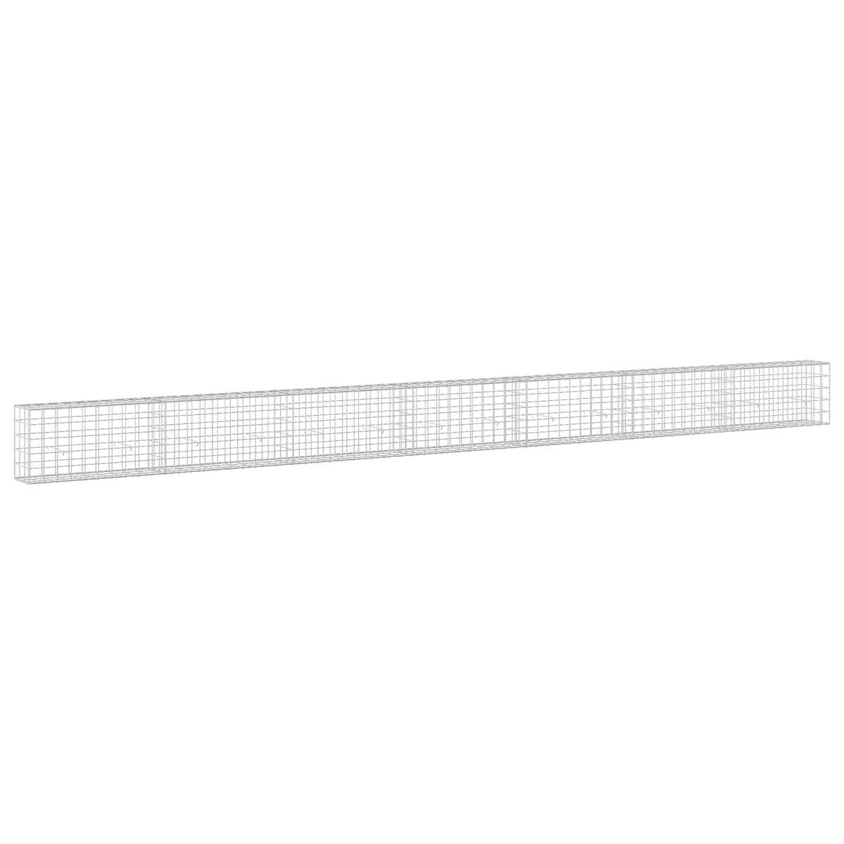 Gabion s žicom debljine 3,5 mm i mrežom 10x10 cm 700x30x50 cm