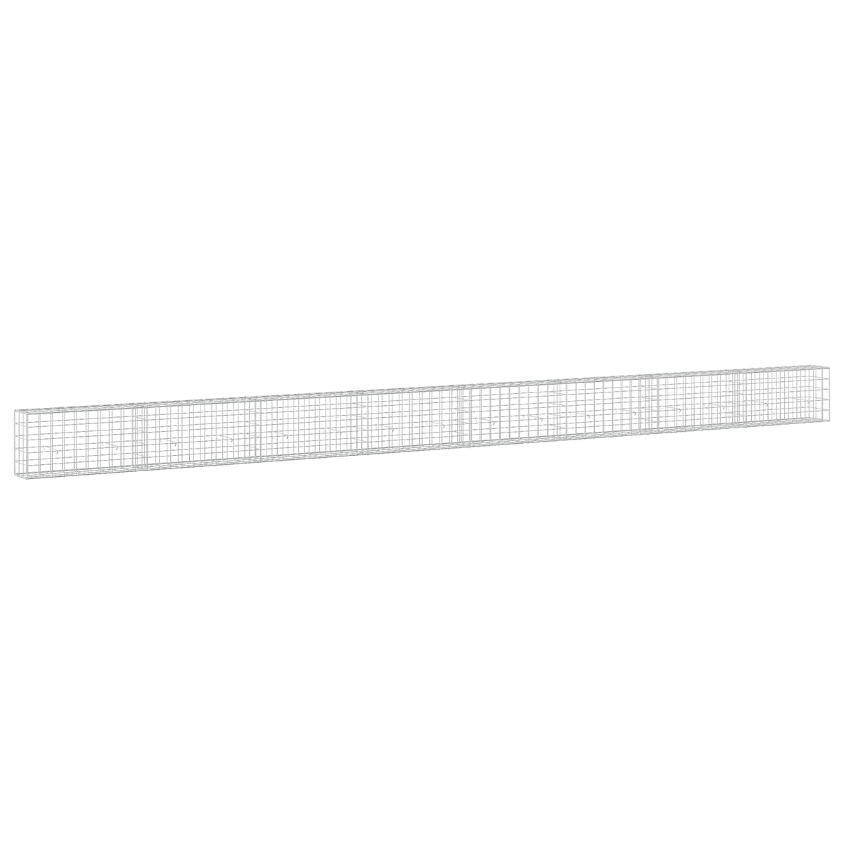 Gabion s žicom debljine 3,5 mm i mrežom 10x10 cm 800x30x50 cm