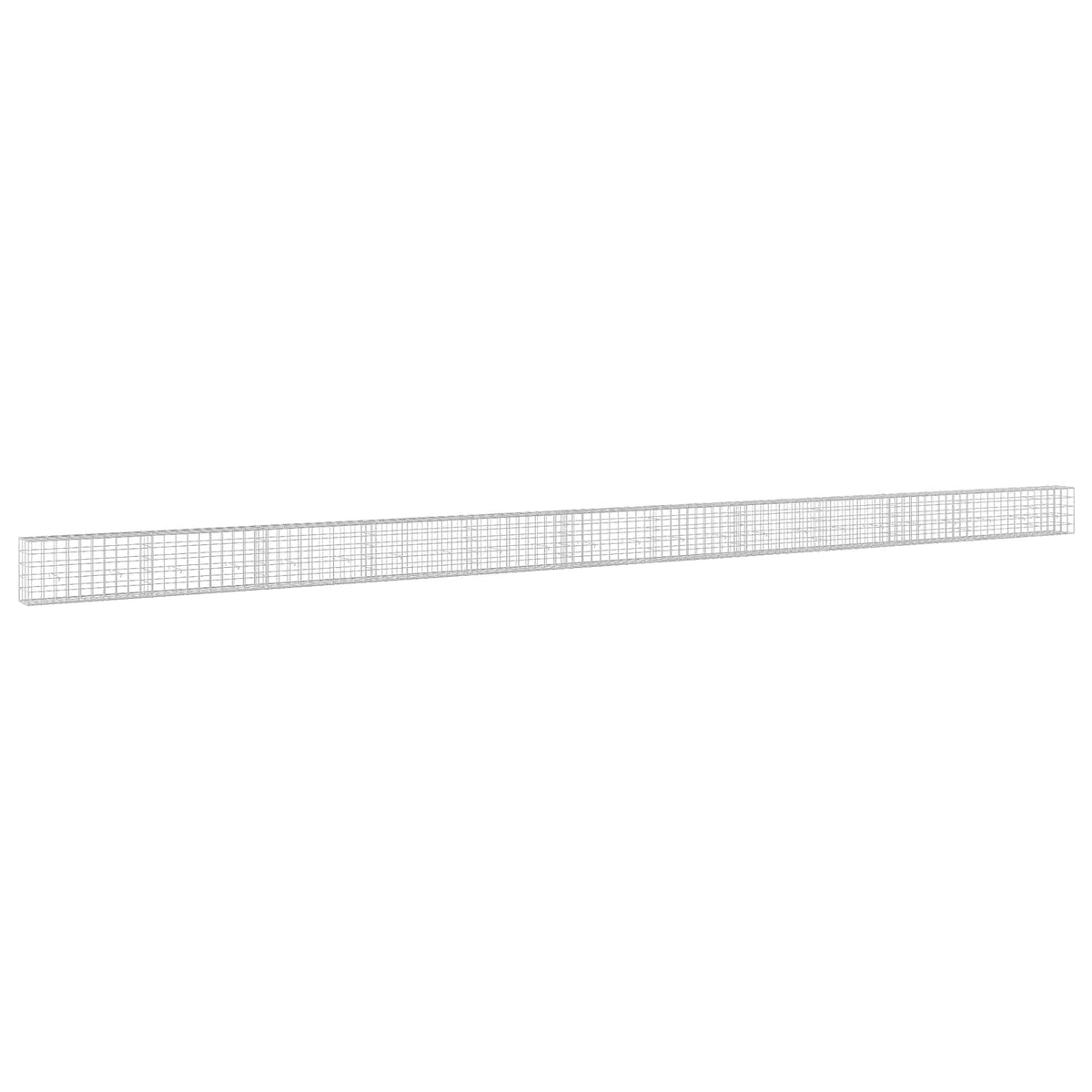 Gabion s žicom debljine 3,5 mm i mrežom 10x10 cm 1150x30x50 cm