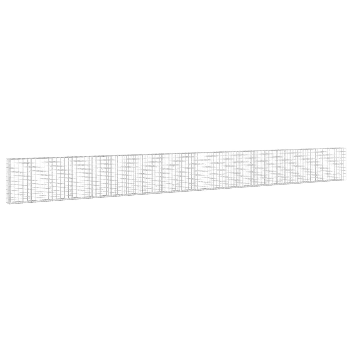 Gabion s žicom debljine 3,5 mm i mrežom 10x10 cm 1050x30x100 cm